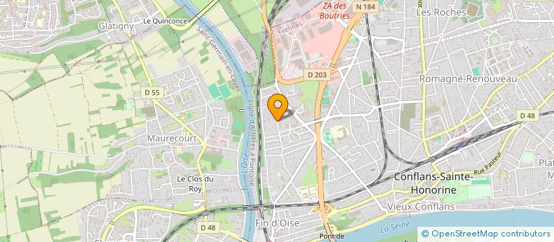 localisation de l'entreprise CEDRIC PASCAL CONSULTING  CONFLANS-SAINTE-HONORINE