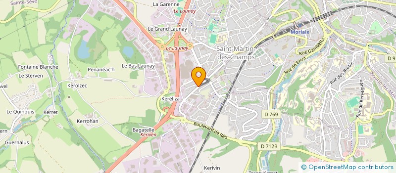 localisation de l'entreprise CEDRIC PERROT  SAINT-MARTIN-DES-CHAMPS