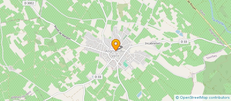 localisation de l'entreprise CEDRIC SANJUAN  ALIGNAN-DU-VENT