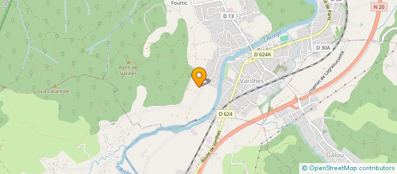 localisation de l'entreprise CEDRIC SERVICES à VARILHES