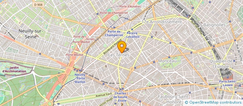 localisation de l'entreprise CEDRIC TRENCHANT  PARIS