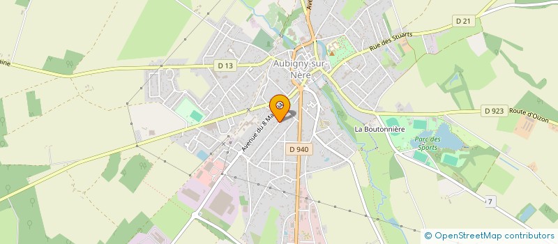 localisation de l'entreprise CEDRICK AQUATIC SOLUTION  AUBIGNY-SUR-NERE