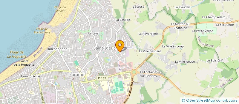 localisation de l'entreprise CEDROER  SAINT-MALO