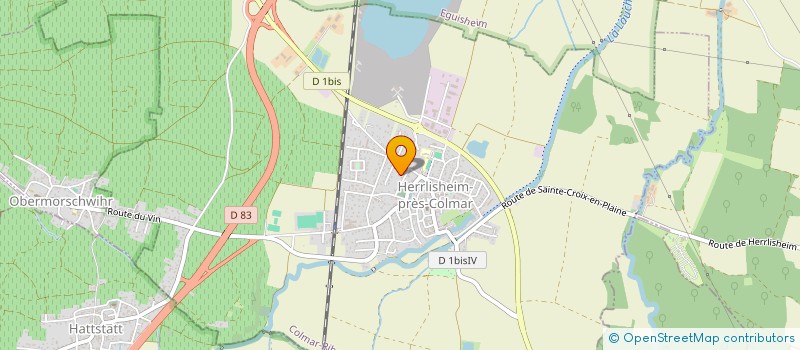 localisation de l'entreprise CEDROR  HERRLISHEIM-PRES-COLMAR