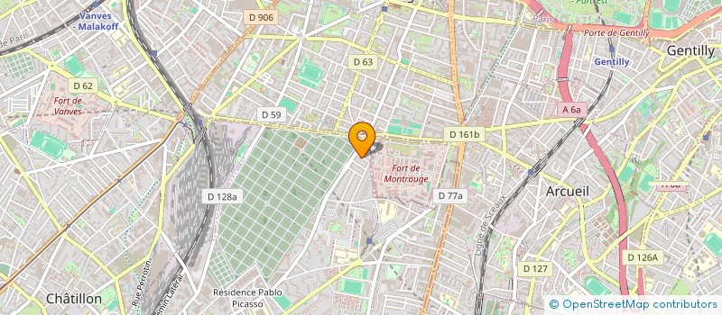 localisation de l'entreprise CEDRUS à BAGNEUX