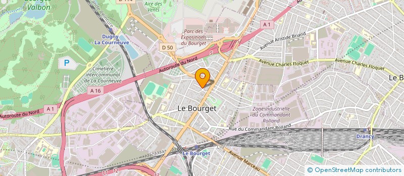 localisation de l'entreprise CEDRUS PROS à LE BOURGET