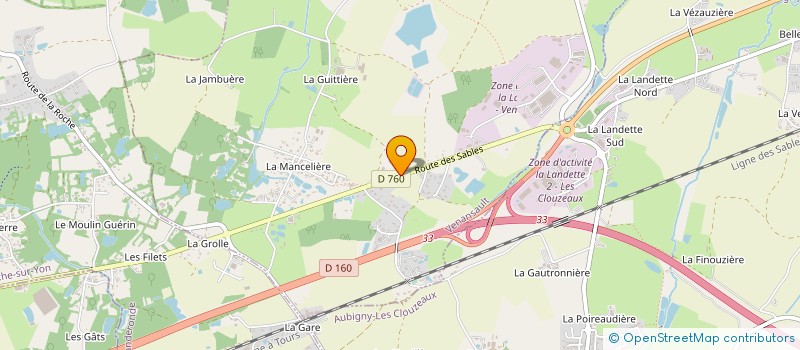 localisation de l'entreprise CEDUROC  VENANSAULT