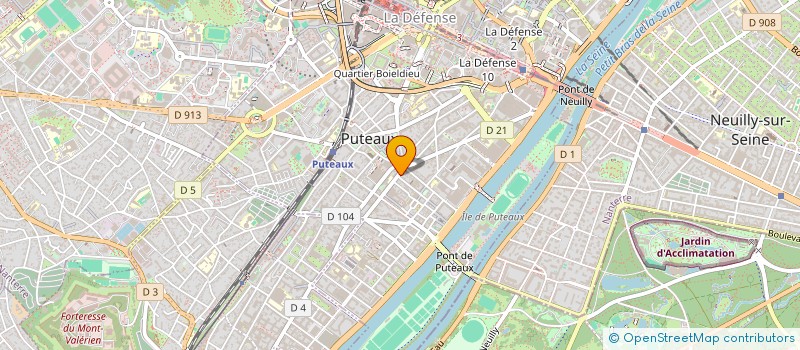 localisation de l'entreprise CEDY  PUTEAUX