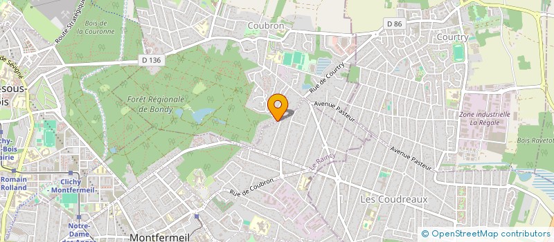 localisation de l'entreprise CEDY  COUBRON