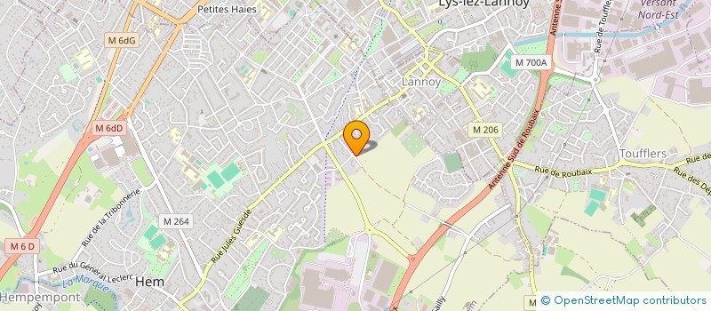 localisation de l'entreprise CEEA à HEM