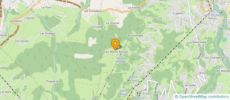 localisation de l'entreprise CEEJ  SAINT-GERVAIS-LES-BAINS