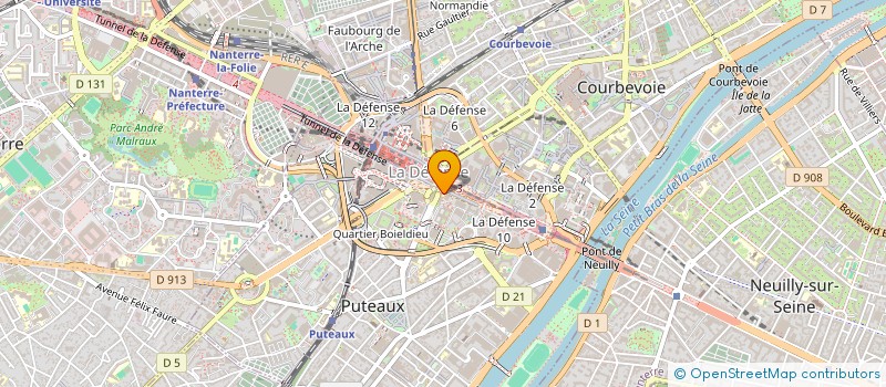 localisation de l'entreprise CEES DE HOND SA à PUTEAUX