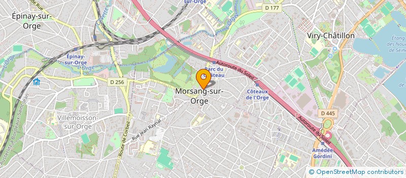localisation de l'entreprise CEESP GAMING à MORSANG-SUR-ORGE