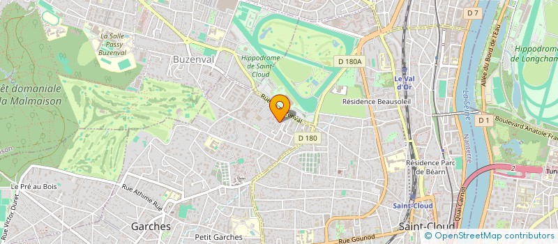 localisation de l'entreprise CEF à GARCHES