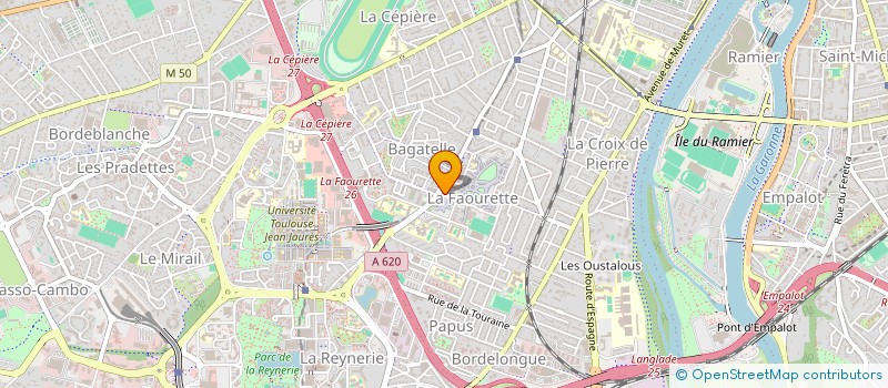 localisation de l'entreprise CEF DEVELOPPEMENT  TOULOUSE