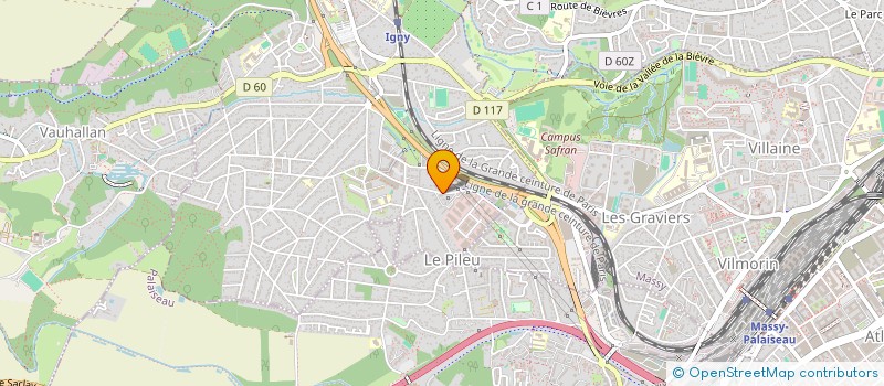 localisation de l'entreprise CEFAIT.COM  IGNY