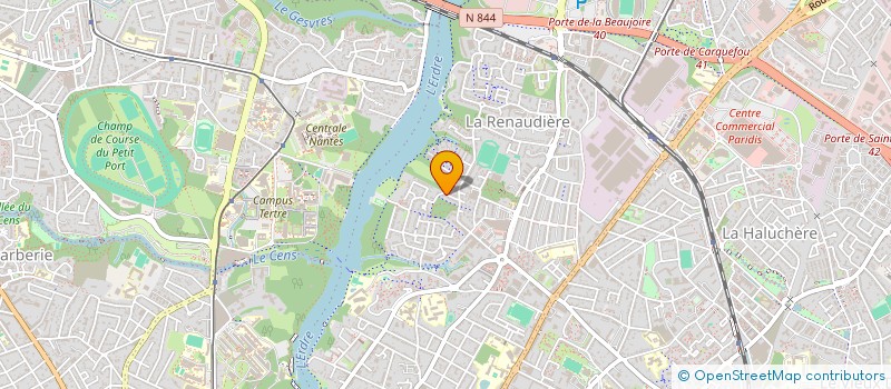 localisation de l'entreprise CEFALU à NANTES