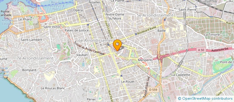 localisation de l'entreprise CEFAMA à MARSEILLE