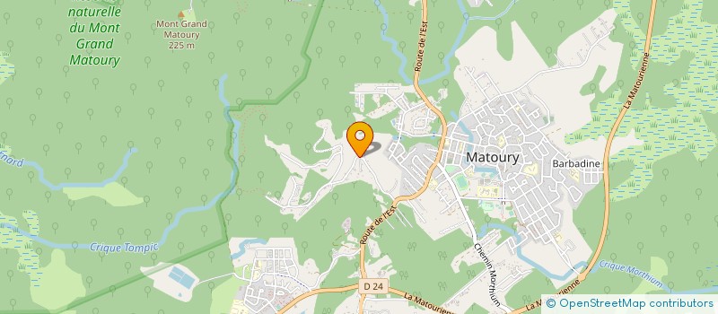 localisation de l'entreprise CEFBER LOCATION DE VOITURES  MATOURY