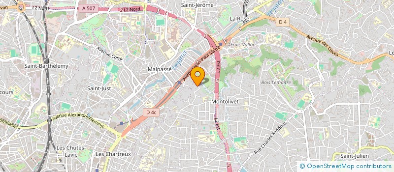 localisation de l'entreprise CEFER à MARSEILLE