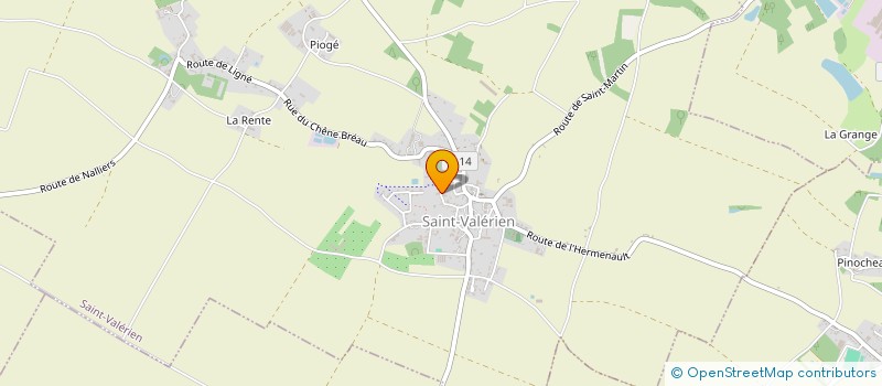 localisation de l'entreprise CEFER à SAINT-VALERIEN