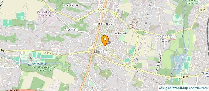 localisation de l'entreprise CEFI à MONTLHERY