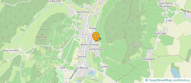 localisation de l'entreprise CEFI  AZE