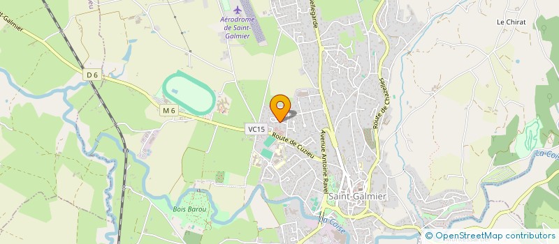 localisation de l'entreprise CEFIKA  SAINT-GALMIER