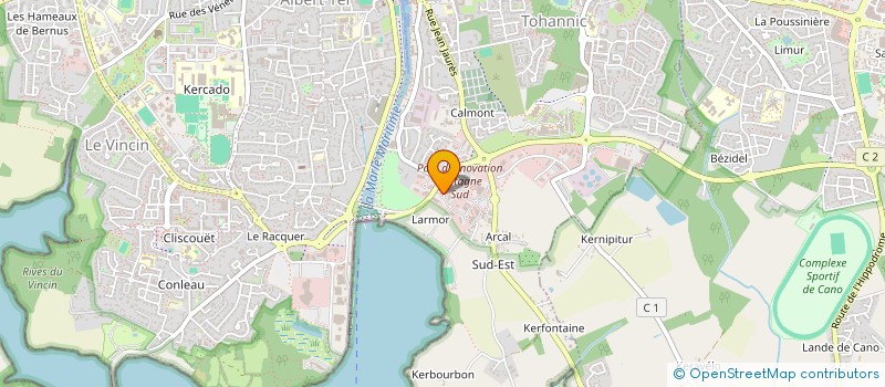 localisation de l'entreprise CEFIM à VANNES