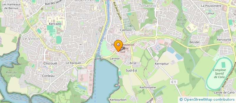 localisation de l'entreprise CEFIM AMENAGEMENT à VANNES