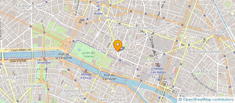 localisation de l'entreprise CEFIMAP  PARIS