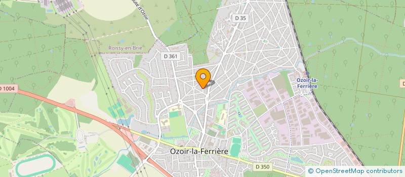 localisation de l'entreprise CEFIMM à OZOIR-LA-FERRIERE