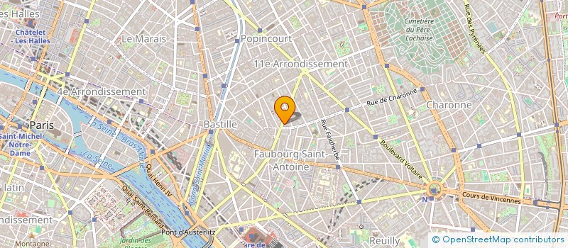 localisation de l'entreprise CEFIN CAPITAL & DEBT  PARIS