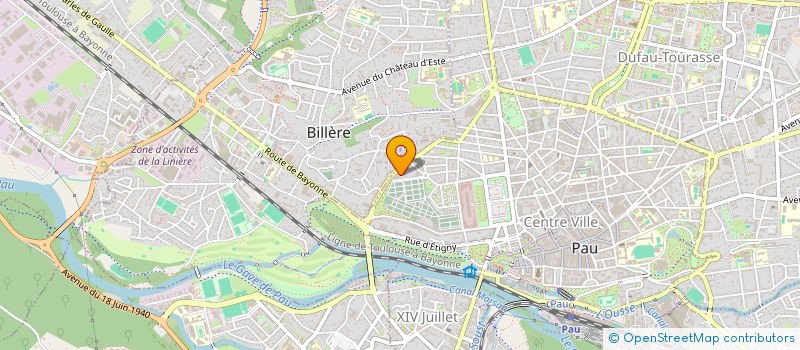 localisation de l'entreprise CEFLEX à PAU