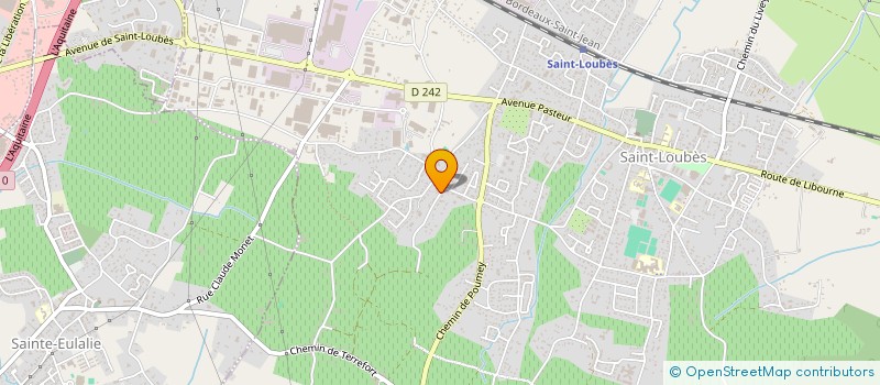 localisation de l'entreprise CEFLIK BAT à SAINT-LOUBES