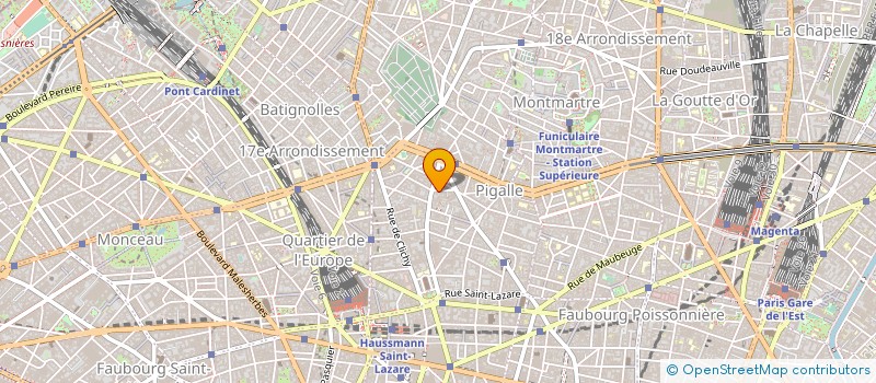 localisation de l'entreprise CEFLU CENT ETUD FORMA LOGEM UR  PARIS