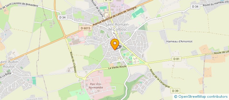 localisation de l'entreprise CEFMER à SAINT-ROMAIN-DE-COLBOSC