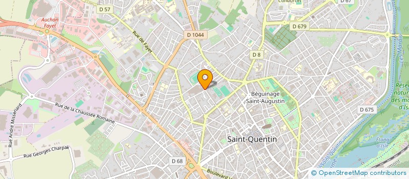localisation de l'entreprise CEFOP HPS à SAINT-QUENTIN