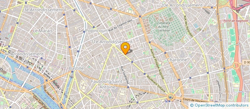 localisation de l'entreprise CEFOPAR CENT FORMA PARIS FRANC  PARIS