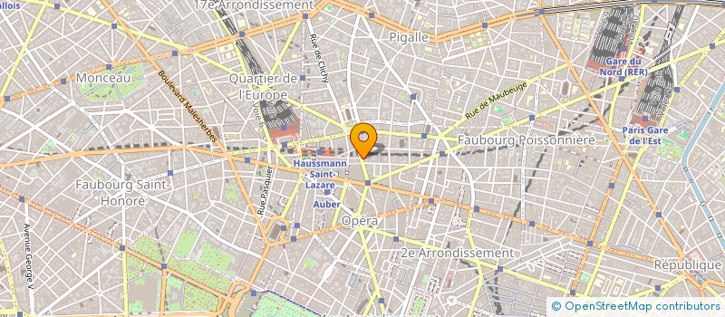 localisation de l'entreprise CEFOR  PARIS