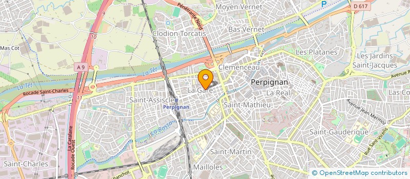 localisation de l'entreprise CEFRANCE à PERPIGNAN