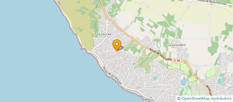 localisation de l'entreprise CEFREDALYS à BRETIGNOLLES-SUR-MER