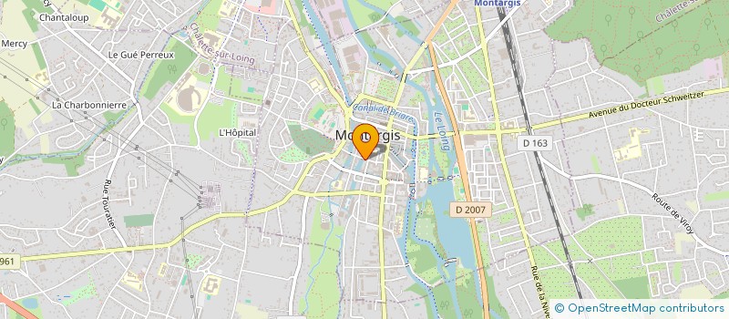 localisation de l'entreprise CEFRENIC à MONTARGIS