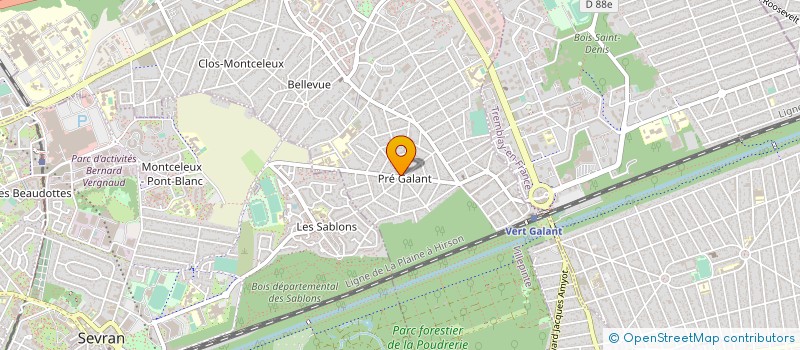 localisation de l'entreprise CEG à VILLEPINTE