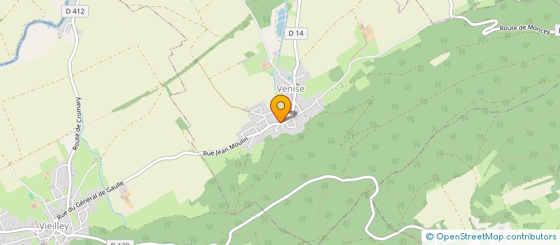 localisation de l'entreprise CEG CLAUDETTE ELECTRICITE GENERALE  VENISE