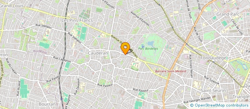 localisation de l'entreprise CEG CONSULTING  BORDEAUX