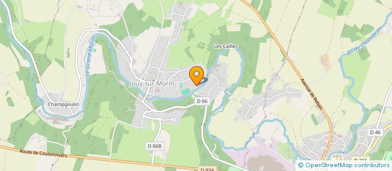 localisation de l'entreprise CEGA.IMMO  JOUY-SUR-MORIN