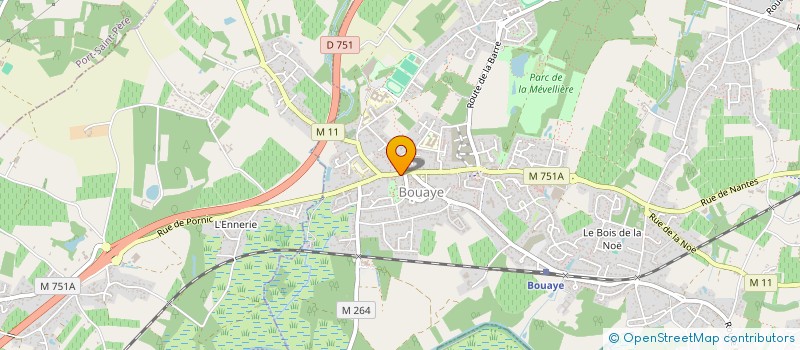 localisation de l'entreprise CEGA ING. à CHALLANS