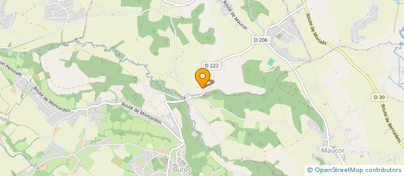 localisation de l'entreprise CEGAAP  SAINT CASTIN