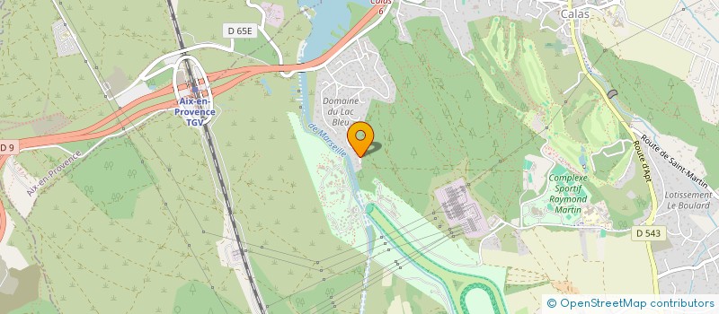 localisation de l'entreprise CEGABAZ  CABRIES